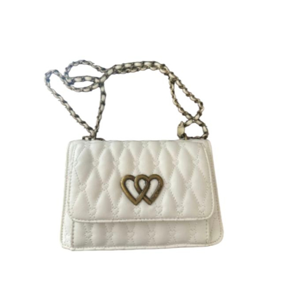 Women's Betsey Johnson White Small Crossbody Bag